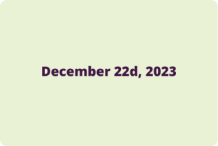 GA December 22d, 2023