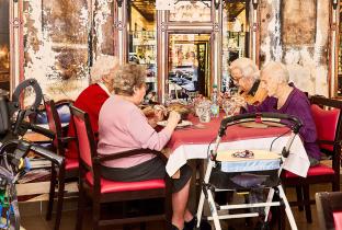 l'heure du repas!